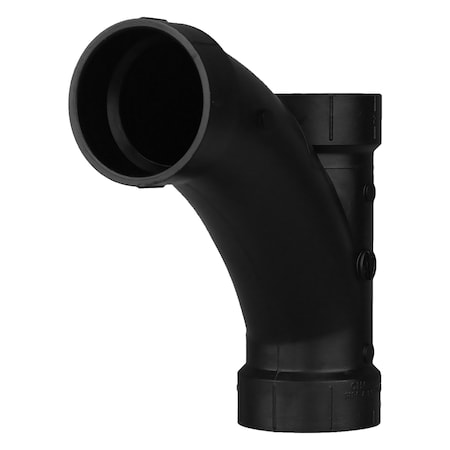 Charlotte Pipe And Foundry 2 in. Long Turn Tee Wye Black 42310